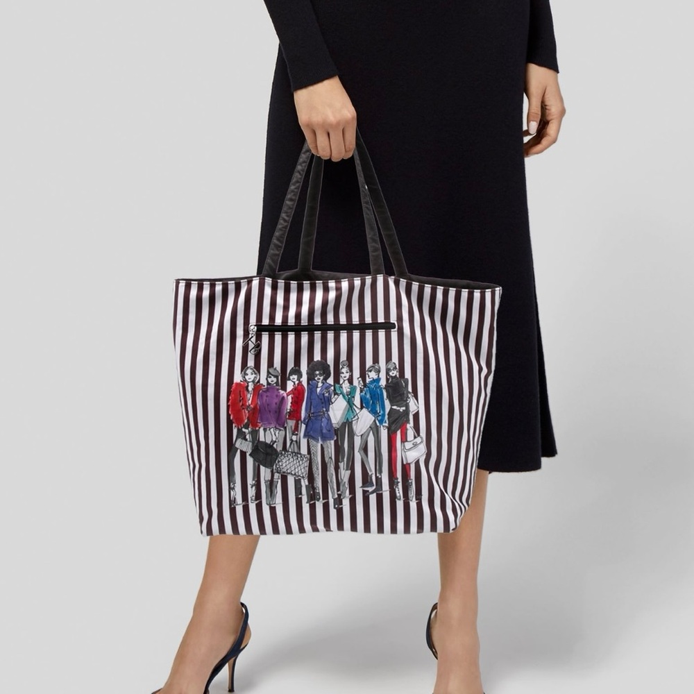 Henri Bendel Nylon Fashion Tote - Picture 2 of 8